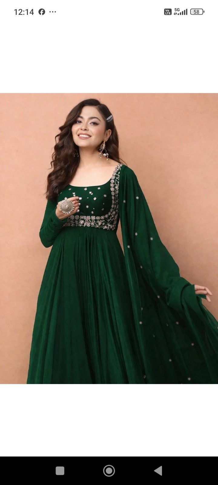 Long anarkali